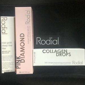 Rodial skincare trio - serum, filler and drops